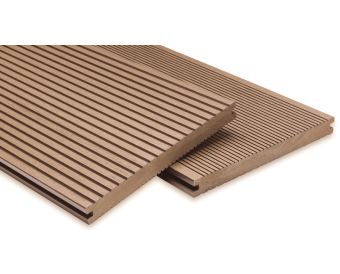 Handmuster Breitdiele Massiv XL Diele (hellbraun) -beidseitig-